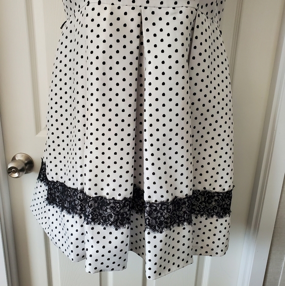 Danny And Nicole Polka Dot Dress - Picture 5 of 16